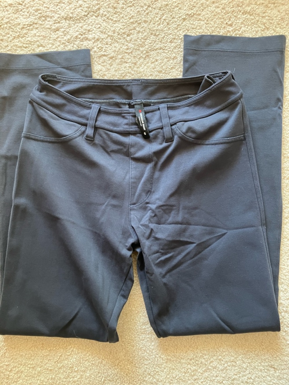 American Giant Men's Navy Jogger-Style Sweatpants
